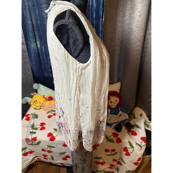 Made in Italy 100% Silk top - Picture 3 of 7